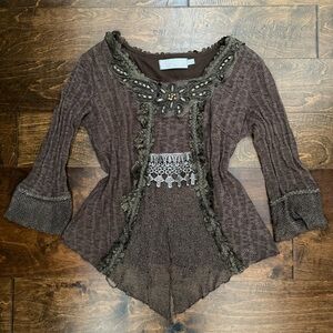 Pretty Angel Bell Sleeve blouse